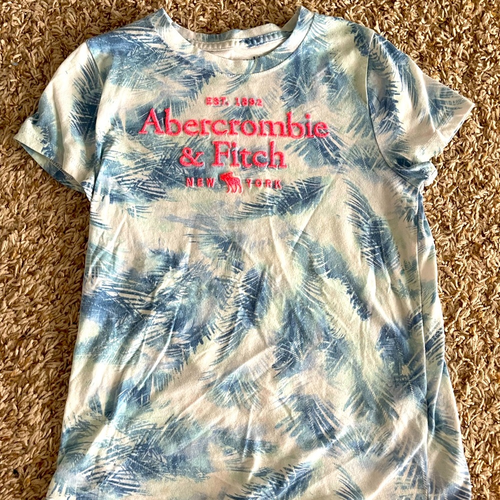 abercrombie & fitch girls t shirt- size 7/8